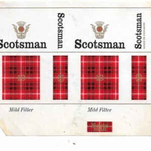 MARQUILLA SCOTSMAN 10 CIGARRILLOS INDUSTRIA DE DINAMARCA