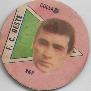 FIGURITA ARGENTINA FULBITO 1964 COLLAZO N°367 F.C. OESTE