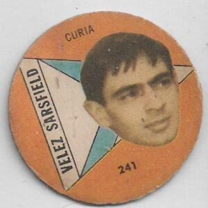 FIGURITA ARGENTINA FULBITO 1964 CURIA N°241 VELEZ SARSFIELD