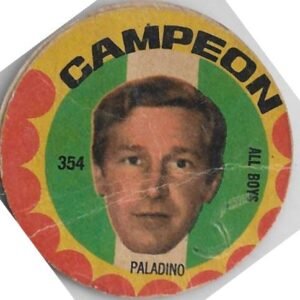 FIGURITA ARGENTINA CAMPEON 1966 PALADINO N°354 ALL BOYS