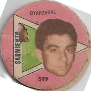 FIGURITA ARGENTINA FULBITO 1964 OYARZABAL N°509 SARMIENTO