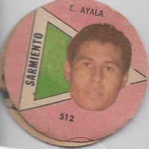 FIGURITA ARGENTINA FULBITO 1964 E. AYALA N°512 SARMIENTO