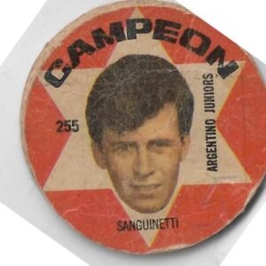 FIGURITA ARGENTINA CAMPEON 1966 SANGUINETTI N°255 ARGENTINO JUNIORS