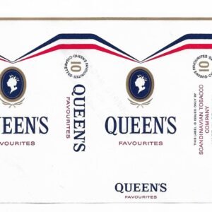 MARQUILLA QUEEN´S 10 CIGARRILLOS INDUSTRIA DE DINAMARCA