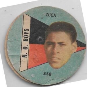 FIGURITA ARGENTINA FULBITO 1964 ZUCA N°358 N.O. BOYS
