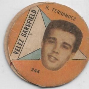 FIGURITA ARGENTINA FULBITO 1964 R. FERNANDEZ N°244 VELEZ SARSFIELD