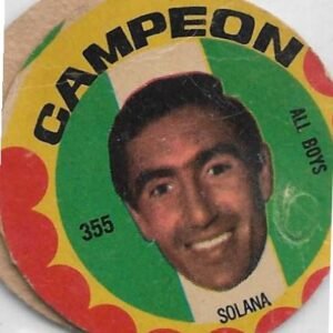 FIGURITA ARGENTINA CAMPEON 1966 SOLANA N°355 ALL BOYS