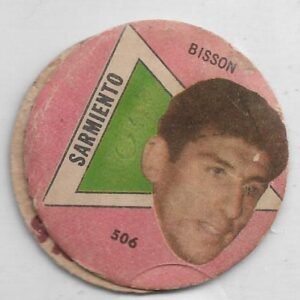 FIGURITA ARGENTINA FULBITO 1964 BISSON N°506 SARMIENTO