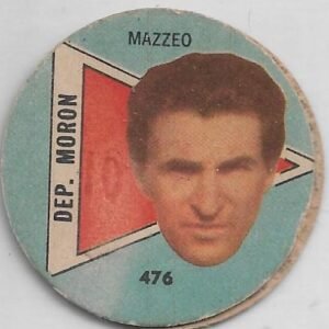 FIGURITA ARGENTINA FULBITO 1964 MAZZEO N°476 DEP. MORON