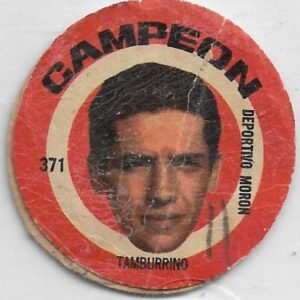 FIGURITA ARGENTINA CAMPEON 1966 TAMBURRINO N°371 DEPORTIVO MORON