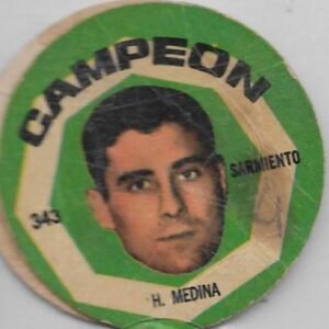 FIGURITA ARGENTINA CAMPEON 1966 H. MEDINA N°343 SARMIENTO