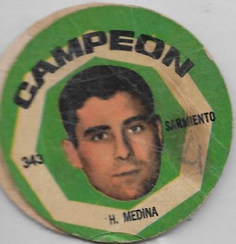 FIGURITA ARGENTINA CAMPEON 1966 H. MEDINA N°343 SARMIENTO