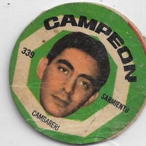 FIGURITA ARGENTINA CAMPEON 1966 CAMBARERI N°339 SARMIENTO