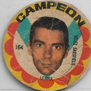 FIGURITA ARGENTINA CAMPEON 1966 LEJONA N°164 VELEZ SARSFIELD
