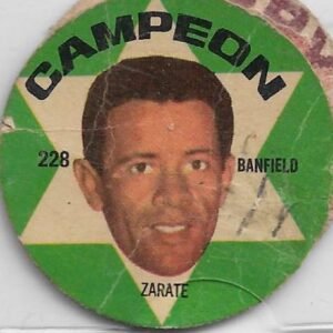 FIGURITA ARGENTINA CAMPEON 1966 ZARATE N°228 BANFIELD