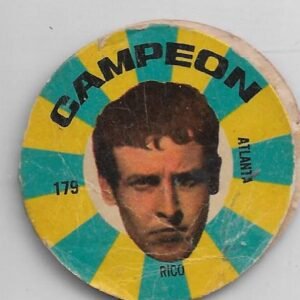 FIGURITA ARGENTINA CAMPEON 1966 RICO N°176 ATLANTA