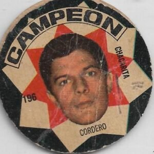 FIGURITA ARGENTINA CAMPEON 1966 CORDERO N°196 CHACARITA