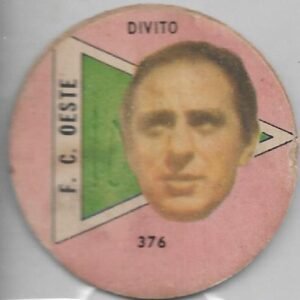 FIGURITA ARGENTINA FULBITO 1964 DIVITO N°376 F.C. OESTE