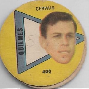 FIGURITA ARGENTINA FULBITO 1964 CERVAIS N°400 QUILMES