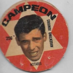 FIGURITA ARGENTINA CAMPEON 1966 NOTARIS N°256 ARGENTINO JUNIORS