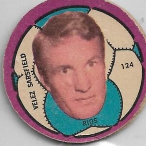 FIGURITA ARGENTINA CRACK 1968 RIOS N°124 VELEZ SARSFIELD
