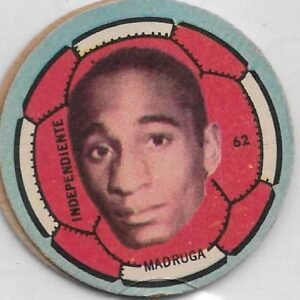 FIGURITA ARGENTINA CRACK 1968 MADRUGA N°62 INDEPENDIENTE