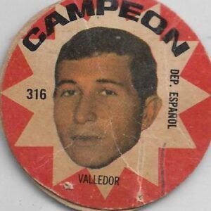 FIGURITA ARGENTINA CAMPEON 1966 VALLEDOR N°316 DEP.ESPAÑOL