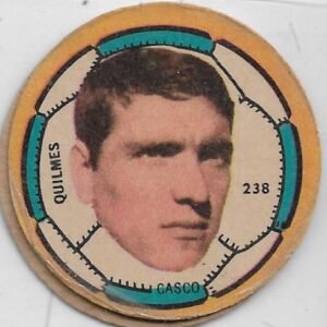 FIGURITA ARGENTINA CRACK 1968 CASCO N°238 QUILMES