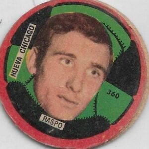 FIGURITA ARGENTINA CRACK 1968 RASPO N°360 NUEVA CHICAGO