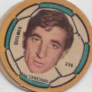 FIGURITA ARGENTINA CRACK 1968 CANEVARI N°236 QUILMES