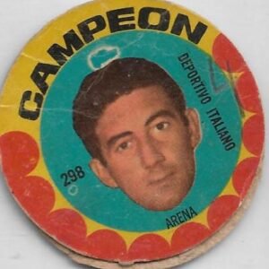 FIGURITA ARGENTINA CAMPEON 1966 ARENA N°298 DEP.ITALIANO