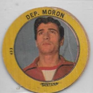 FIGURITA ARGENTINA GOLAZO 1965 SANTANA N°433 DEP. MORON