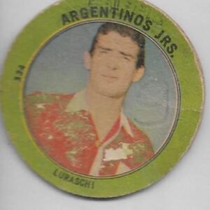 FIGURITA ARGENTINA GOLAZO 1965 LURASCHI N°334 ARGENTINO JRS.