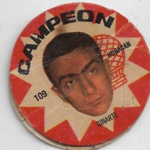 FIGURITA ARGENTINA CAMPEON 1966 GINARTE N°109 HURACAN