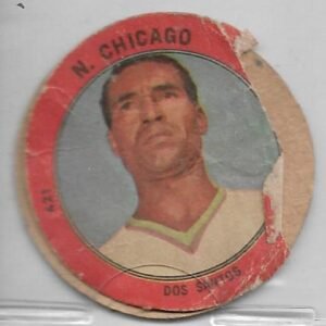FIGURITA ARGENTINA GOLAZO 1965 DOS SANTOS N°421 N. CHICAGO