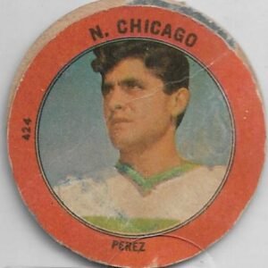 FIGURITA ARGENTINA GOLAZO 1965 PEREZ N°426 N. CHICAGO