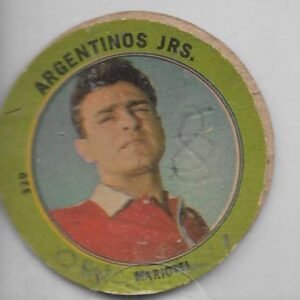 FIGURITA ARGENTINA GOLAZO 1965 MARIOTTI N°329 ARGENTINO JRS.