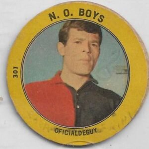 FIGURITA ARGENTINA GOLAZO 1965 OFICIALDEGUY N°307 N.O. BOYS