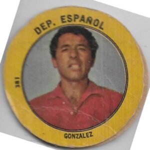 FIGURITA ARGENTINA GOLAZO 1965 GONZALES N°381 DEP. ESPAÑOL