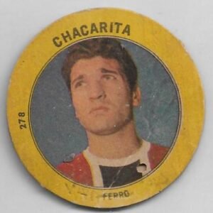 FIGURITA ARGENTINA GOLAZO 1965 FERRO N°278 CHACARITA