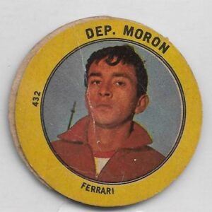 FIGURITA ARGENTINA GOLAZO 1965 FERRARI N°432 DEP. MORON