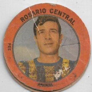 FIGURITA ARGENTINA GOLAZO 1965 ARANDA N°254 ROSARIO CENTRAL