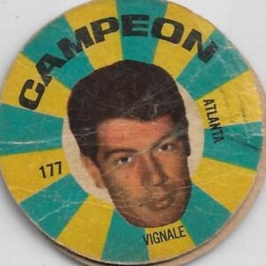 FIGURITA ARGENTINA CAMPEON 1966 VIGNALE N°177 ATLANTA