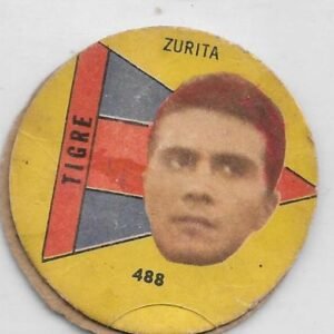 FIGURITA ARGENTINA FULBITO 1964 ZURITA N°488 TIGRE