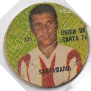 FIGURITA ARGENTINA SPORT 1967 SANTAMARIA N° 323 UNION DE SANTA FE