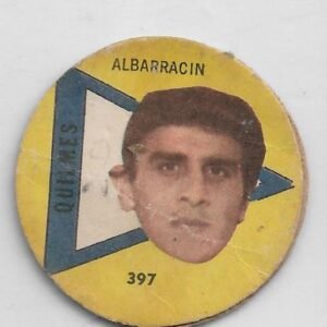 FIGURITA ARGENTINA FULBITO 1964 ALBARRACIN N°397 QUILMES