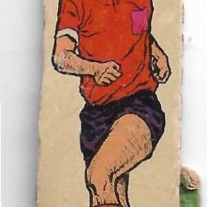 ALBUM DE FIGURITAS CRACK 1968 ARGENTINA SILUETA DIEZ N°6 INDEPENDIENTE