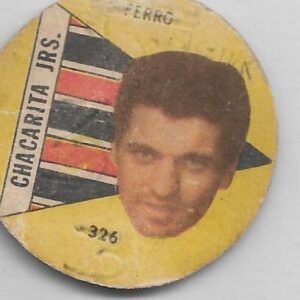 FIGURITA ARGENTINA FULBITO 1964 FERRO N°326 CHACARITA JRS.
