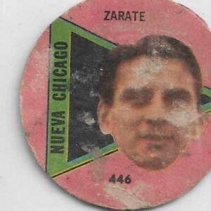 FIGURITA ARGENTINA FULBITO 1964 ZARATE N°446 NUEVA CHICAGO