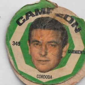 FIGURITA ARGENTINA CAMPEON 1966 CORDOBA N°349 SARMIENTO